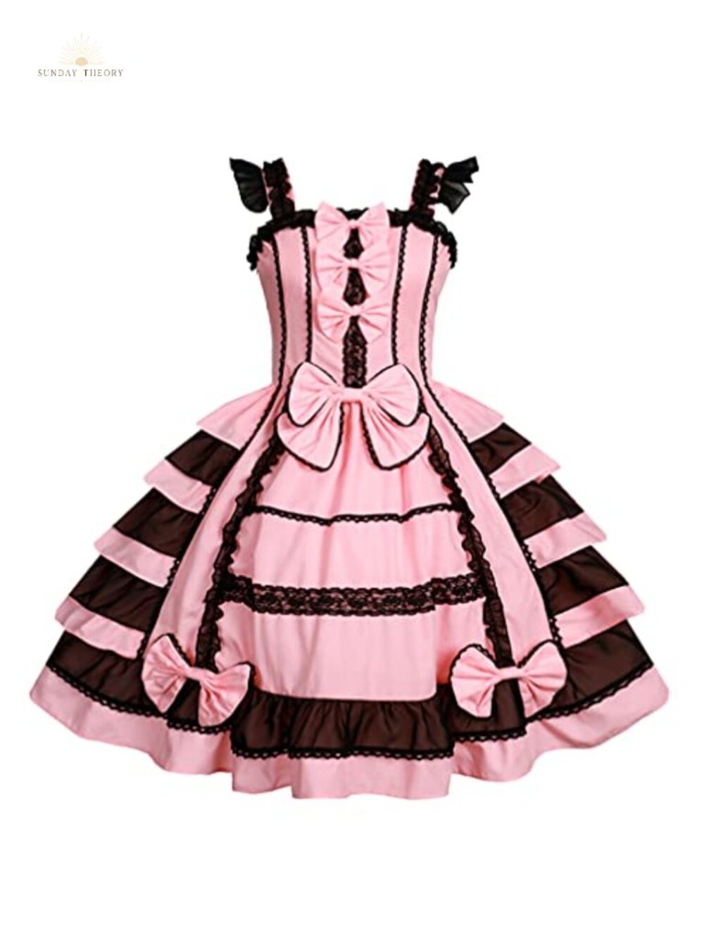 Sweet Lolita Princess Sleeveless Victorian Halloween Cosplay Costume Dress